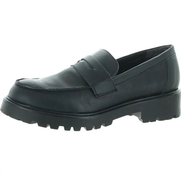 BRAND NEW SPRIT  WOMEN'S SAGAN FAUX LEATHER  LUGGED SOLE PENNY LOAFERS - Picture 4 of 16